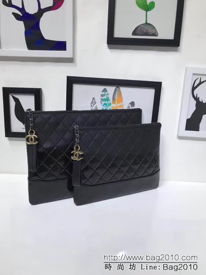 CHANEL香奈兒 A84288 新款 Garbrielle小牛皮 漸變 流浪手抓晚晏包  DJC2419